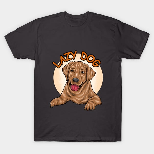 LAZY DOG T-Shirt by triandk.artwork